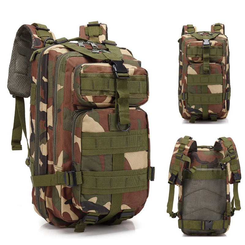 Tactical Backpack 20L-25L Nylon Hiking Camping Traveling Fishing For Men Hunting Bag Outdoor Sport Backpack