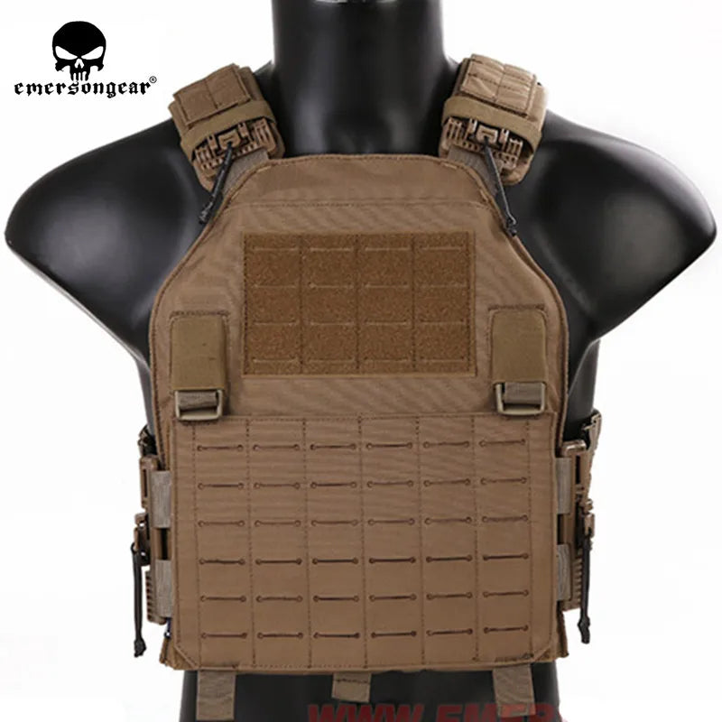 Emersongear Tactical Laser-Cut Quick Release 420 PLate Carrier Vest Light-Weight MOLLE LCS Special Plate Carrier Hunting Vest