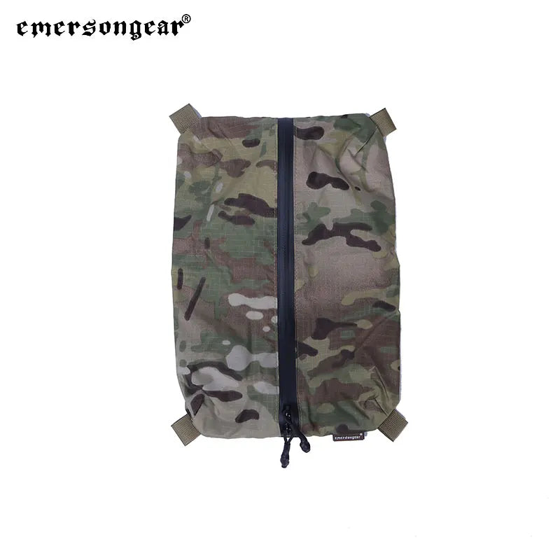 Emersongear EDC Storage Bags Tool Zippered Panel DWR Hunting Hiking Mesh Pouch Carrier Holder Travel Daily Pack 29X19cm M EM9050