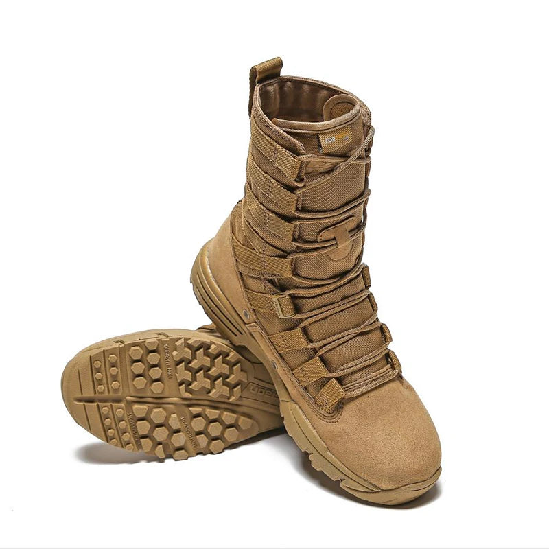 Cool Men Boots Hiking Sport Shoes Ankle Men Sneakers Outdoor Boots Men's Desert Waterproof Work Safety Shoes