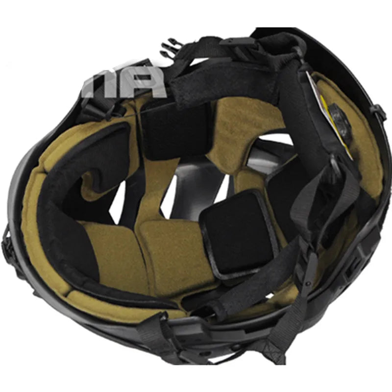 Tactical MIC FTP BUMP Helmet EX Airsoft Simple System Black/Sand/Gray