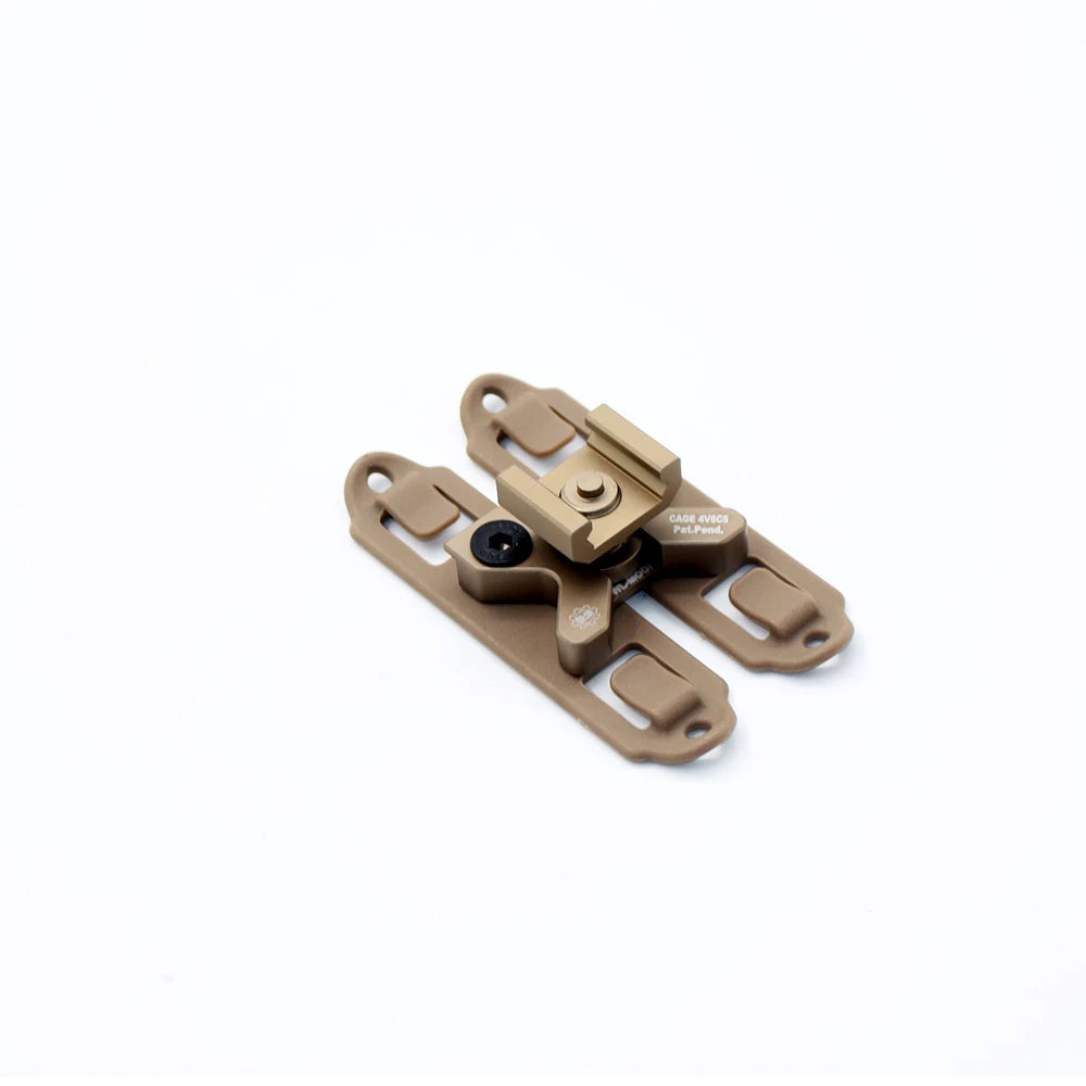 FMA Tactical Airsoft Pistol Handgun Carrier Adapter Mount and Molle Hook For 7/8' Weaver & Picatinny Rail Hunting Accessories