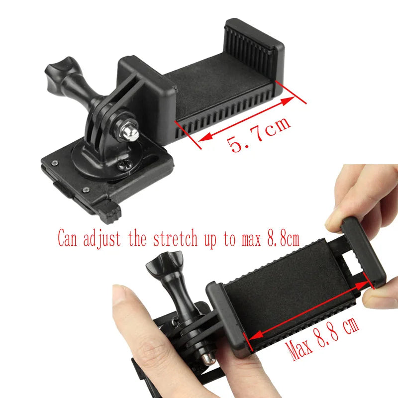 VULPO High Quality Tactical Helmet NVG Mount base Connecter Adapter Fixed Mount For Mobile Phone Gopro Hero 1 2 3 4 Camera Acces