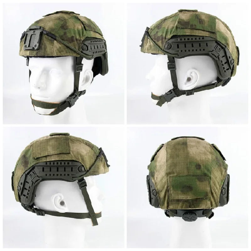 Outdoor tactical tor tactical helmet  / Green ruins MOX helmet cover