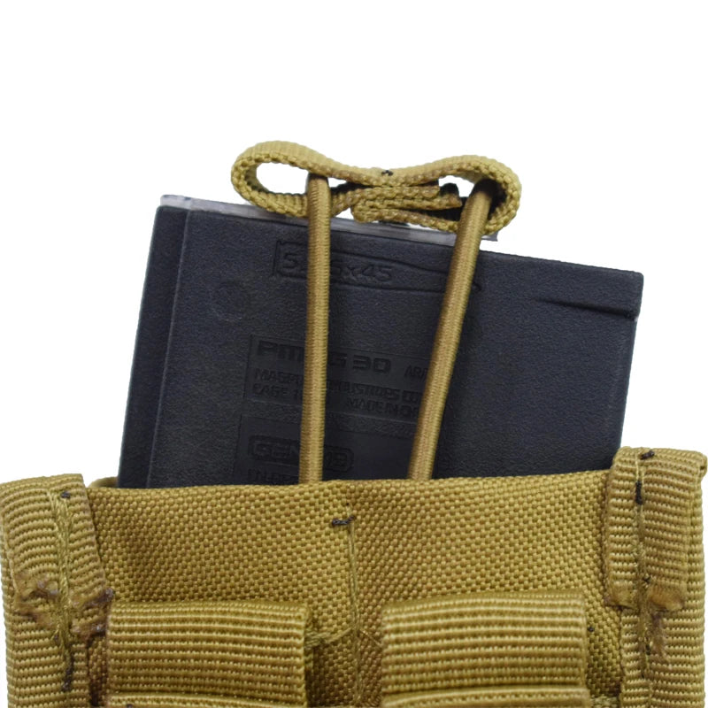 Tactical Hunting Molle Single&Double&Triple Magazine Pouches Airsoft AK 7.62 5.56mm M4 Magazine Bag Tactical Hunting Gear
