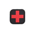 Tactical Armband First Aid Outdoor Hunting Medical Personnel Badge Brassard Red Cross Magic Sticker PVC Patch Morale Accessories