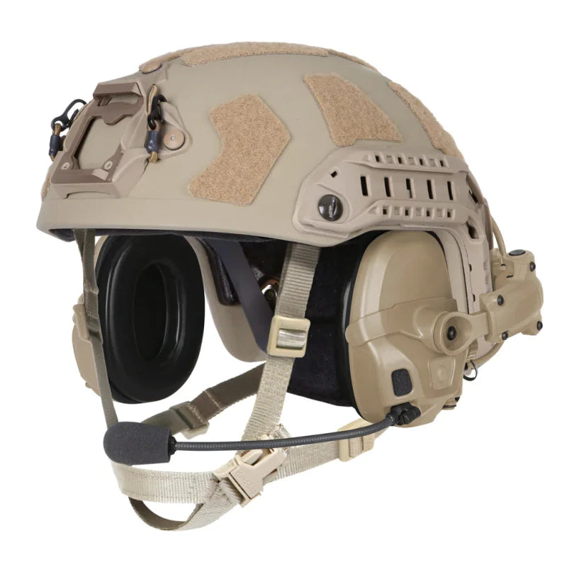 Fast Helmet Earphone Bracket Ops-Core AMP HELMET RAIL MOUNT KIT  Tactical Noise Reduction Ear Connector