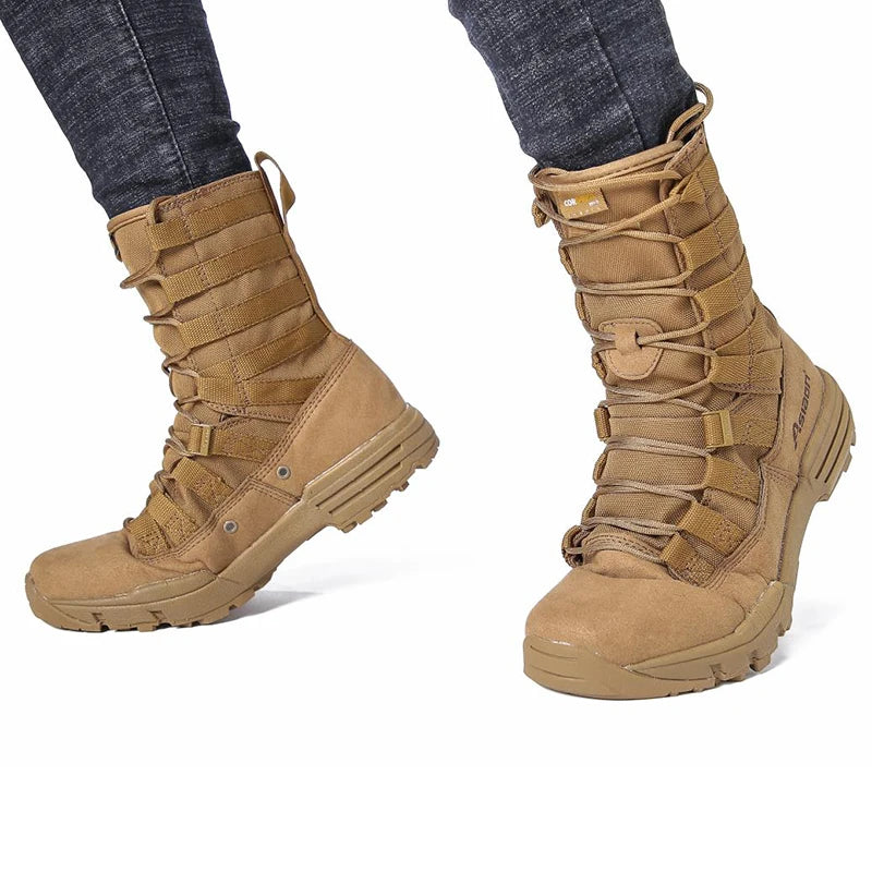 Cool Men Boots Hiking Sport Shoes Ankle Men Sneakers Outdoor Boots Men's Desert Waterproof Work Safety Shoes