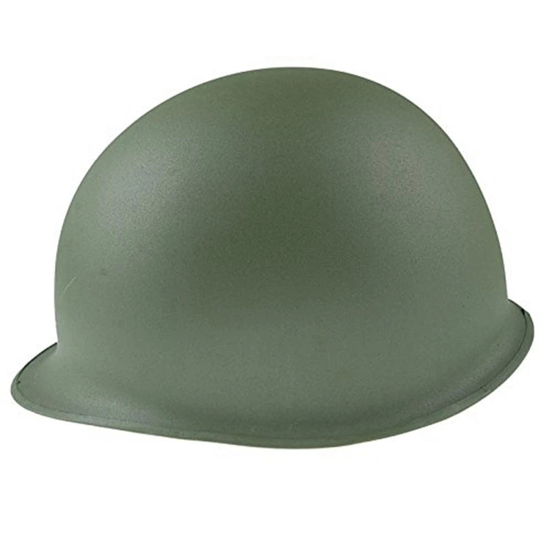 WW2 US  M1 Steel Helmet Replica Tactical Military Airsoft Outdoor Sports Cosplay Paintball Safe Helmet Protection Accessory