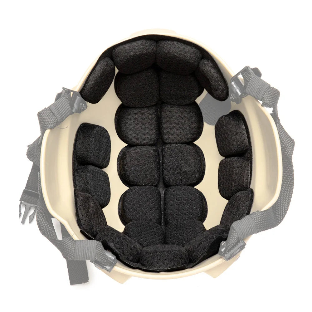 Helmet Replacement Foam Pad Protective Pad Upgrade Version Memory Foam Pad Outdoor Sports Tactical Helmet Accessories