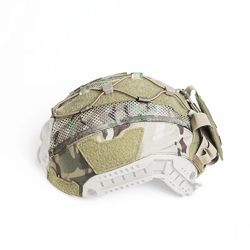Tactical Maritime Helmet Cover Multifunctional Battery Holder Balanced Pouch Bag BK/DE/MC
