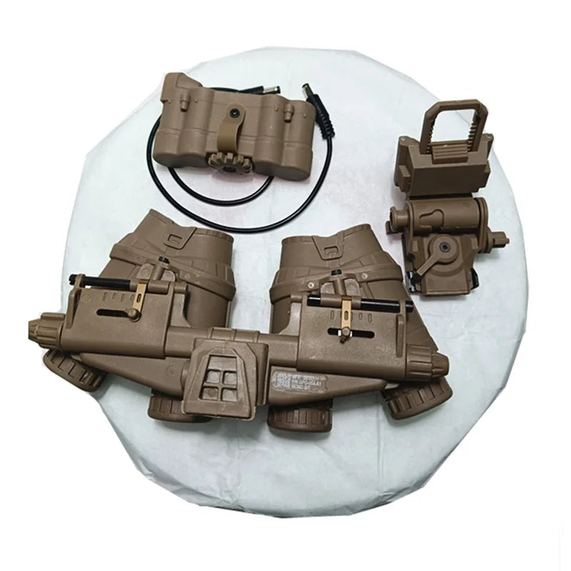 FMA Tactical GPNVG 18 Night Vision Goggle NVG Model +Plastic L4G24 NVG Mount