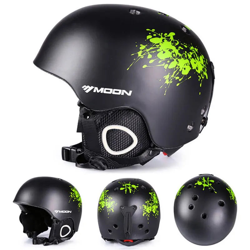 CE Certification PC+EPS Adult Ski Helmet Men Women Skating Skateboard Helmet Snow Sports Snowboard Helmets with Goggles 2 Gifts
