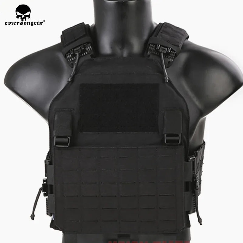 Emersongear Tactical Laser-Cut Quick Release 420 PLate Carrier Vest Light-Weight MOLLE LCS Special Plate Carrier Hunting Vest