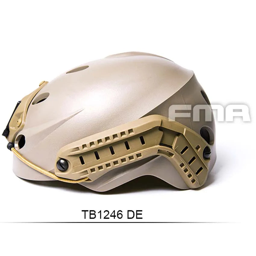 NEW TB-FMA Special Force Recon Tactical Helmet Outdoor CS Recon Tactical Helmet BK/DE/FG TB1246