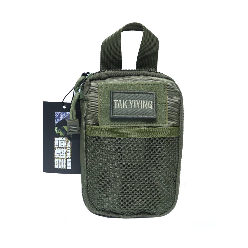 TAK YIYING Molle Hunting Medical First Aid Hunting Pouch Travel Pocket Organizer EDC Pouch Bag Nylon
