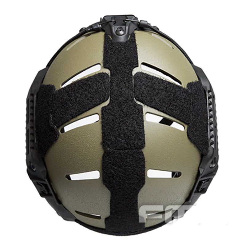 MT Helmet-V Tactical RG Combat Helmet, Air Frame Precision, Hunting, Black, FG Color