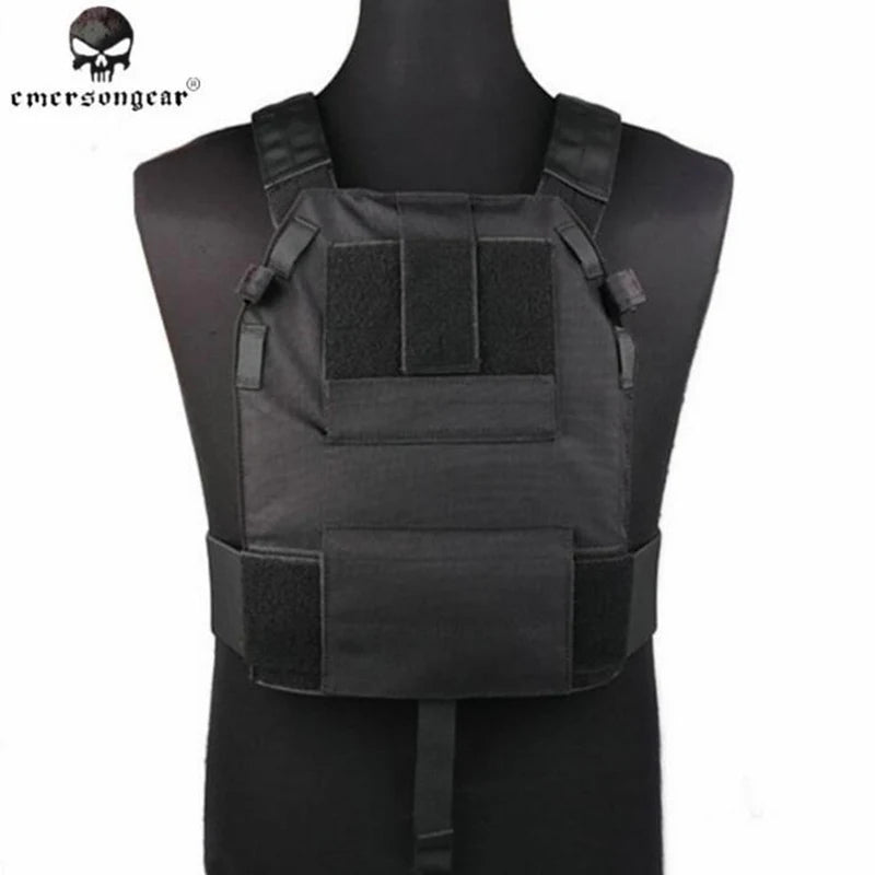 Emerson LBT6094 Style SLICK Medium Plate Carrier Tactical Chest Rig Paintball Hunting Vest Gear Body Armor MC BLACK CB