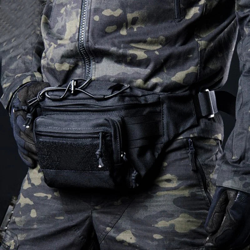 TAK YIYING Molle Hunting Waist Belt Bag Waist Pack Pouch Outdoor Camping Hiking Running Sports Bag