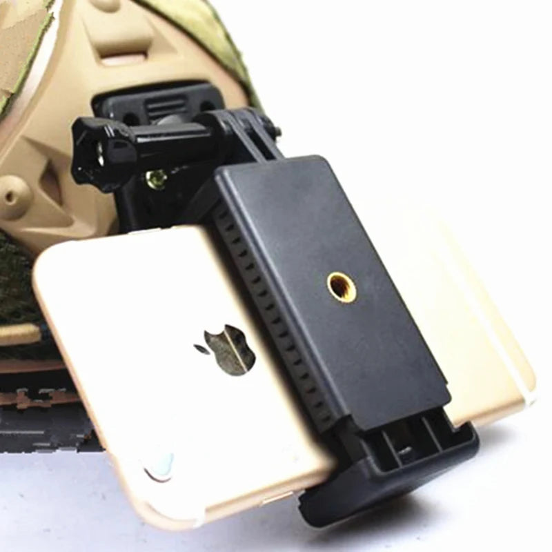 NVG Mount Base Connector Adapter, Tactical Helmet Accessories, Fixed Mount for Mobile Phone, Gopro Hero 1, 2, 3, 4 Camera