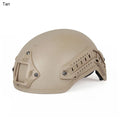 Tactical Airsoft Helmet With NVG Night Vision Mount And Side Rail Army Helmet For Outdoor Hunting Paintball Accessory PP9-0019