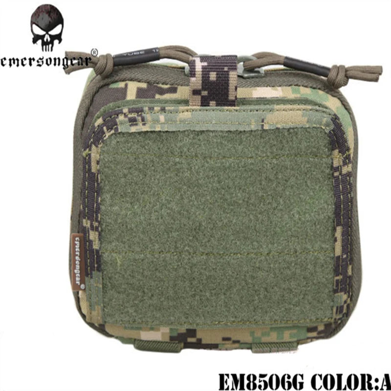 EMERSON ADMIN Multi-purpose Map Bag 500D NYLON for Airsoft and Hunting Tactical Pouches EM8506 Black
