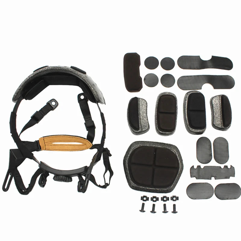 ACH Occ-Dial Liner Kit, Adjustable Helmet System, Full Set Helmet, Inner Suspension System, Strap Helmet Accessories,Fast Helmet