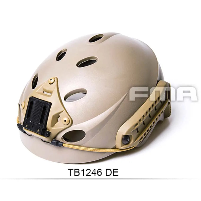 NEW TB-FMA Special Force Recon Tactical Helmet Outdoor CS Recon Tactical Helmet BK/DE/FG TB1246