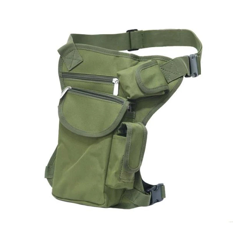 TAK YIYING  Hunting Waist Pack Nylon Drop Leg Bag Motorcycle Belt Pouch Multi-purpose Messenger Shoulder Bag