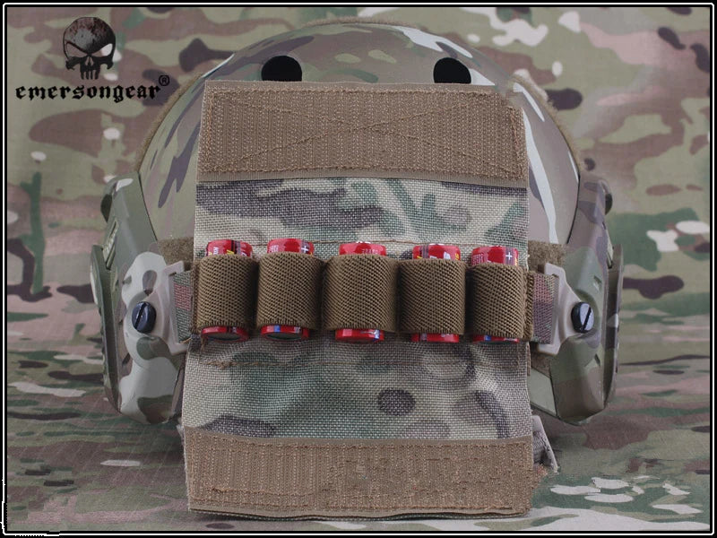 Emerson  Pouch Airsoft Paintball Combat Helmet Pouch Fast Rear Counterweight FAST Helmet Accessory Pouch
