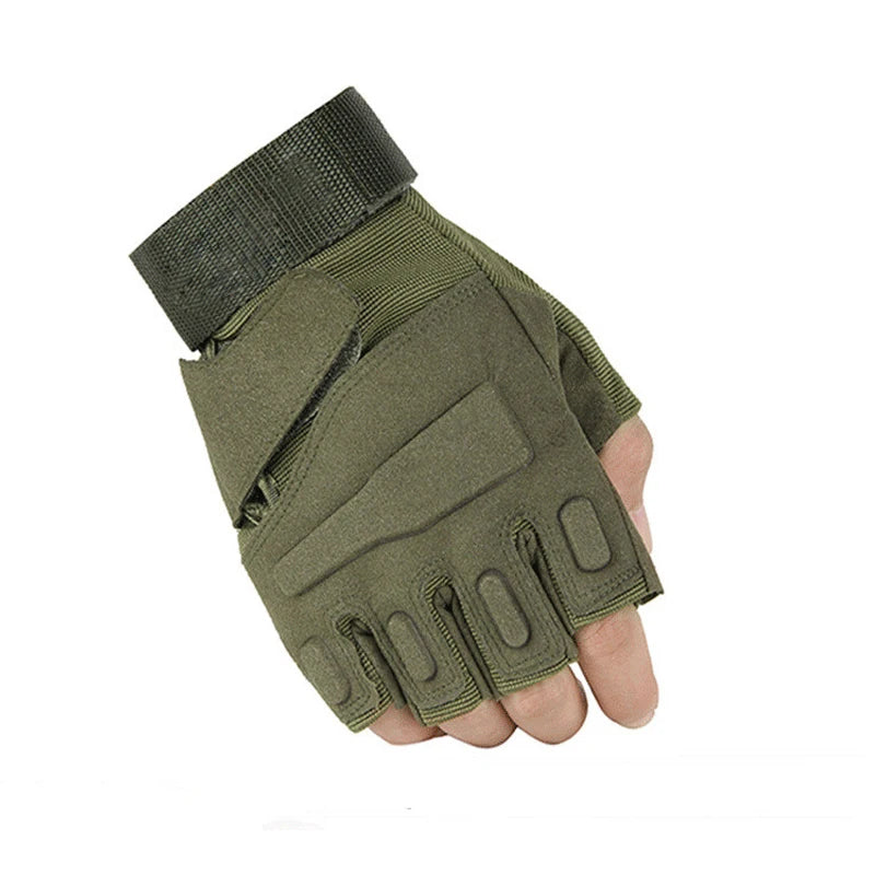 Airsoft Hunting Tactical Half Finger Gloves Combat Training Gloves Fishing Fitness Gym Sport Gloves