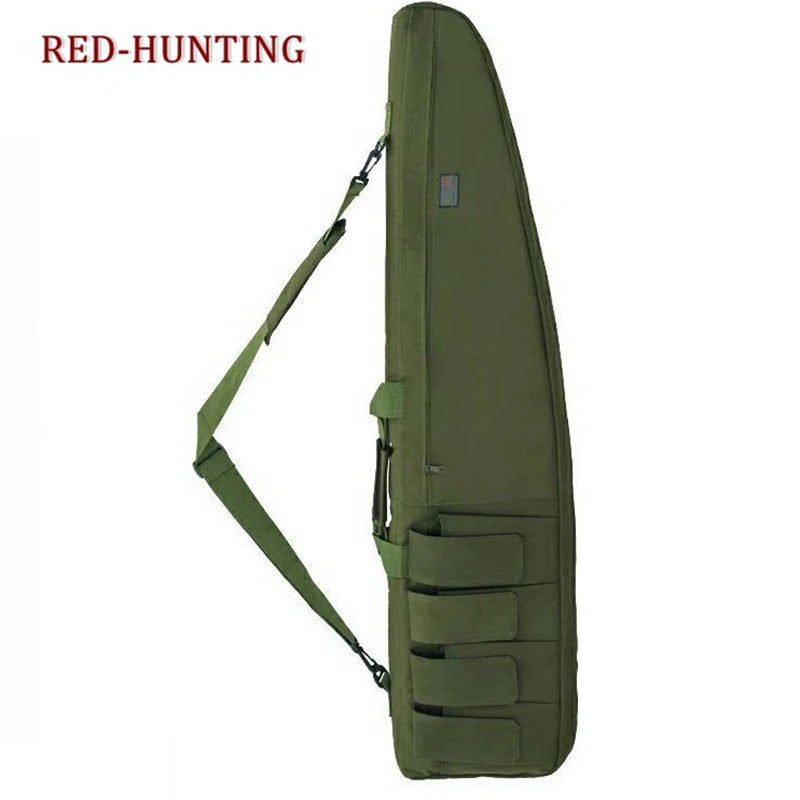 95cm Shoulder Bag Tactical Gun slip Bevel Carry Bag Rifle Case with AK Magazine pouch for Hunting