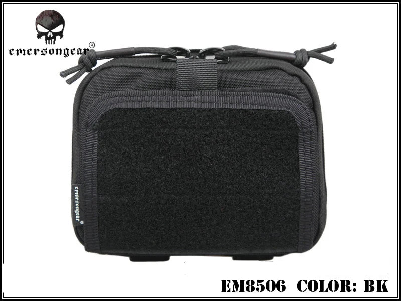 EMERSON ADMIN Multi-purpose Map Bag 500D NYLON for Airsoft and Hunting Tactical Pouches EM8506 Black