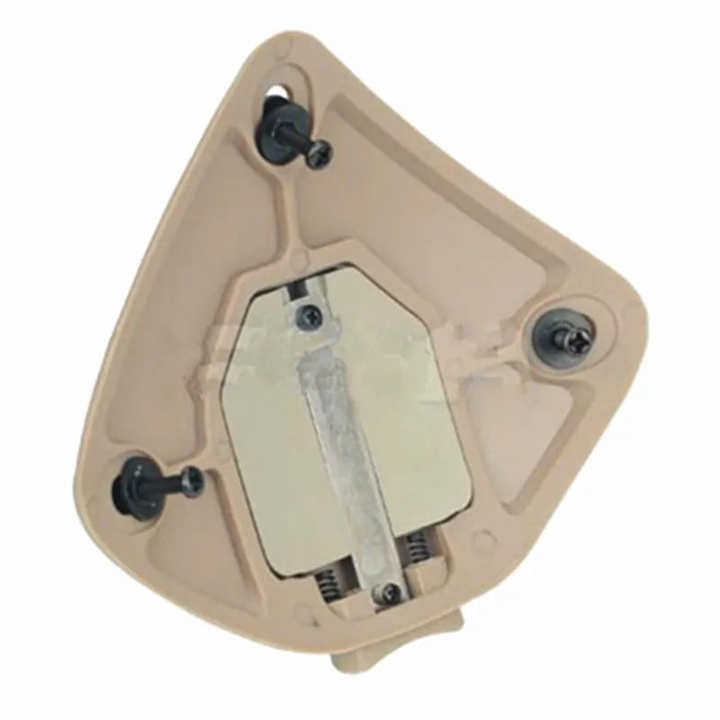 Norotos middle aluminum Style 3-Hole Low Profile NVG Shroud Black Mounting Platform w/ Positive Snap Lock for MICH TATM Helmet