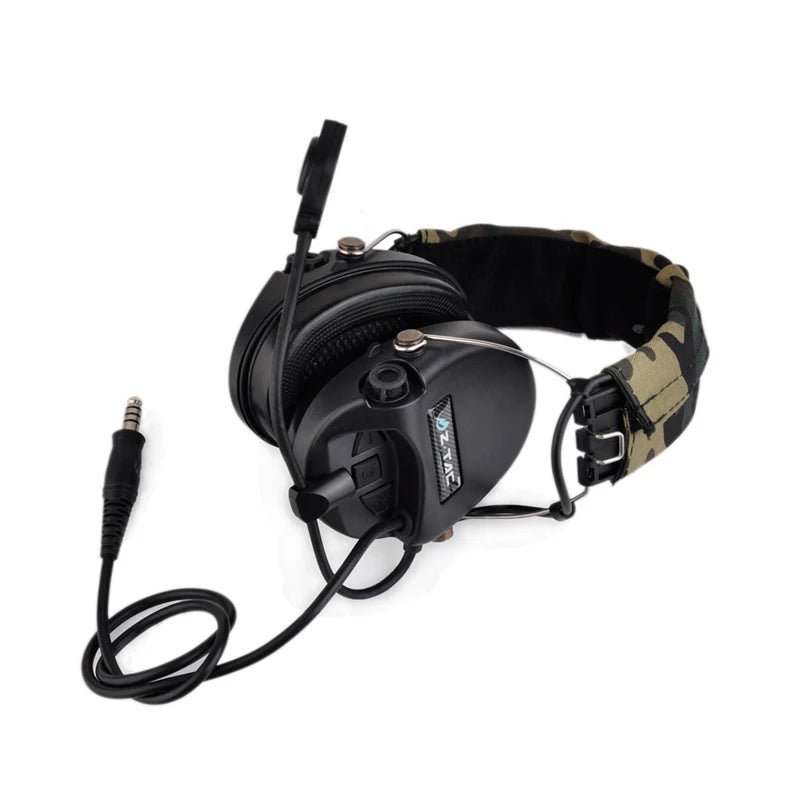 Element airsoft Z-TAC anti-noise Sordin tactical Headset Noise Canceling IPSC Headphone for Airsoft Hunting ( z111)