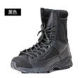 New Sport Men Outdoor Hiking Desert Leather Ankle Boots Male Botas Hombre Jungle Hiking Shoes Men's Ankle Boots 36 46