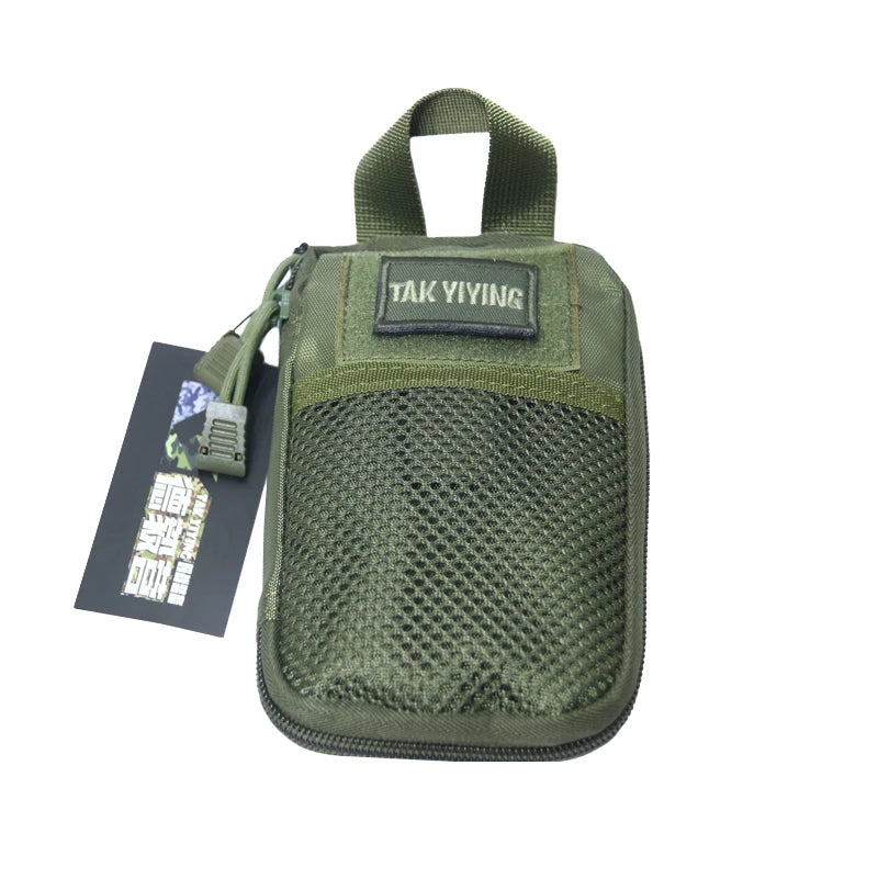 TAK YIYING Molle Hunting Medical First Aid Hunting Pouch Travel Pocket Organizer EDC Pouch Bag Nylon