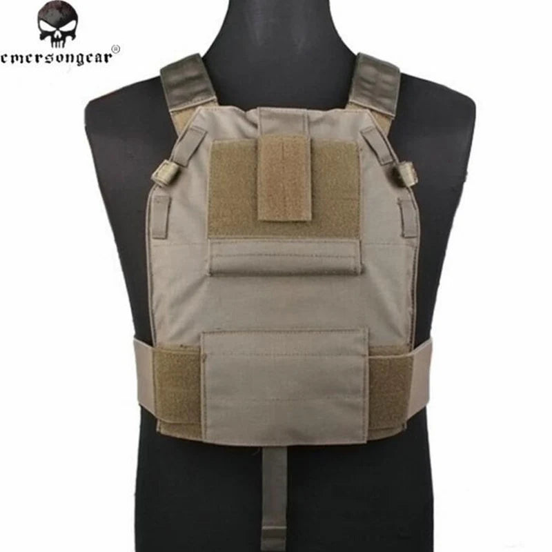 Emerson LBT6094 Style SLICK Medium Plate Carrier Tactical Chest Rig Paintball Hunting Vest Gear Body Armor MC BLACK CB