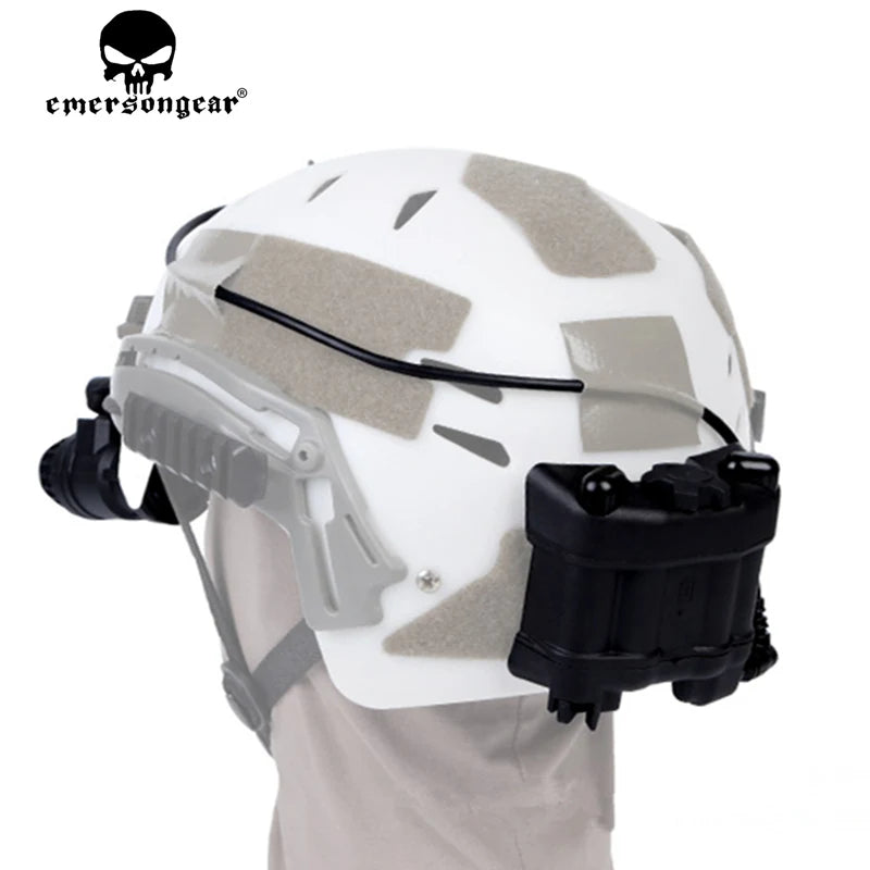 Emersongear Original PVS-31 NVG Tactical Helmet Night Vision Goggle Battery Box Case for Training Simulation Dummy Model