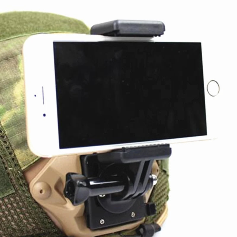 NVG Mount Base Connector Adapter, Tactical Helmet Accessories, Fixed Mount for Mobile Phone, Gopro Hero 1, 2, 3, 4 Camera