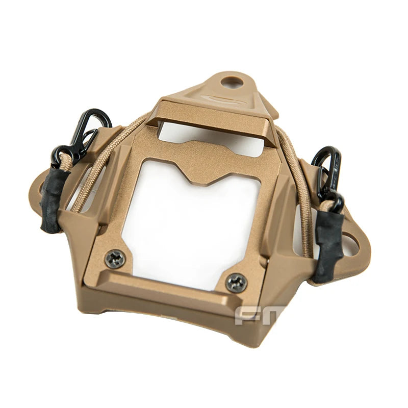 Airsoft Modular Bungee Shroud Helmet Accessories, NVG Mount Adapter, Compatible with L4G24 L4G19 Support