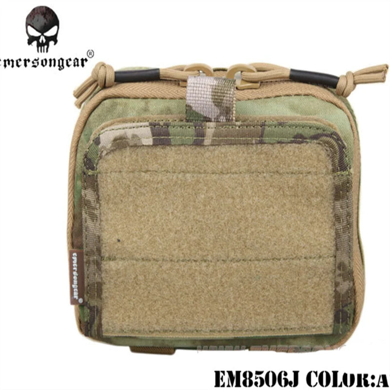 EMERSON ADMIN Multi-purpose Map Bag 500D NYLON for Airsoft and Hunting Tactical Pouches EM8506 Black