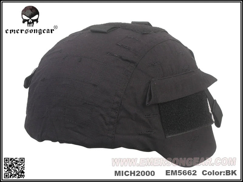 Emersongear EM1820 Helmet Cover For MICH 2000 Tactical Combat Airsoft Helmet Outdoor Wargame Accessory