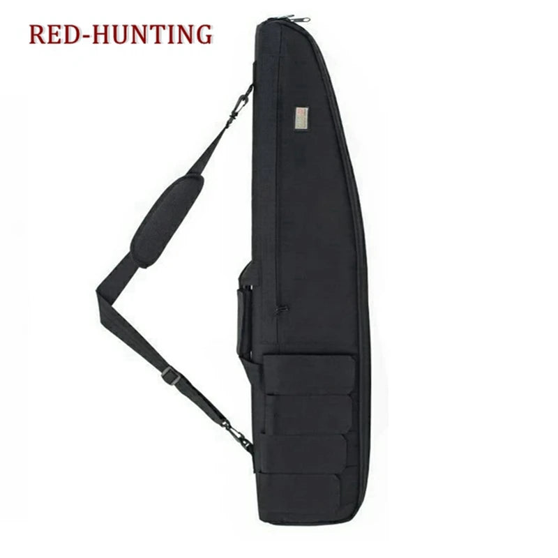 95cm Shoulder Bag Tactical Gun slip Bevel Carry Bag Rifle Case with AK Magazine pouch for Hunting