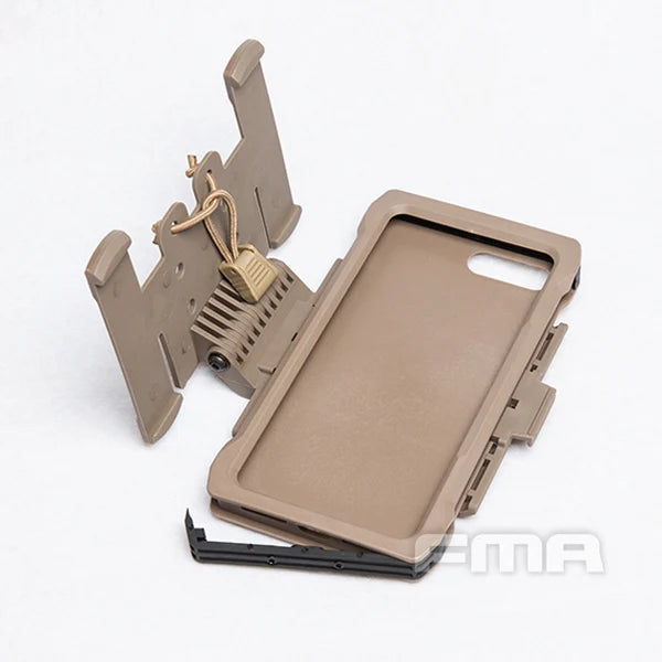 New FMA Molle Tactical Bag Plus Mobile Pouch Outdoor Hunting VEST Equipment Paintball Shell Phone Case For Ip 7/8 Plus