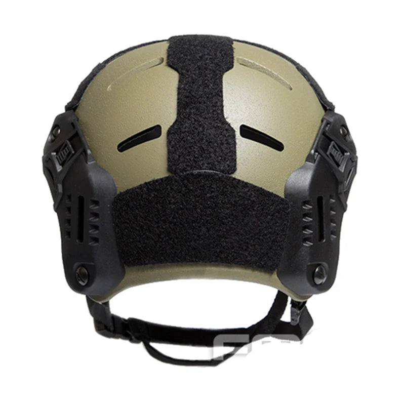 MT Helmet-V Tactical RG Combat Helmet, Air Frame Precision, Hunting, Black, FG Color