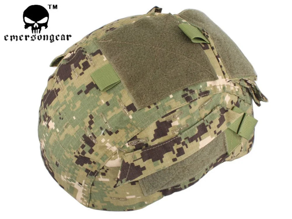 Emersongear Tactical Helmet Cover For MICH 2001 Helmet Camo Protective Skin Outdoor Airsoft Hunting Combat Accessory