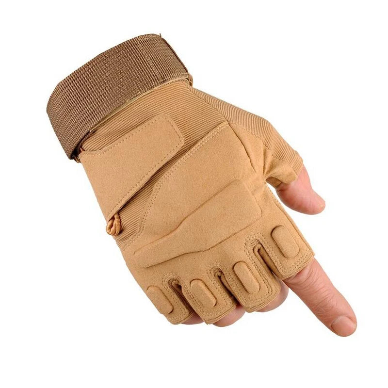Airsoft Hunting Tactical Half Finger Gloves Combat Training Gloves Fishing Fitness Gym Sport Gloves