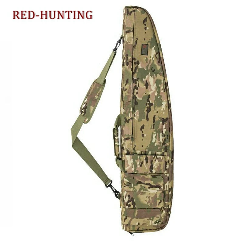 95cm Shoulder Bag Tactical Gun slip Bevel Carry Bag Rifle Case with AK Magazine pouch for Hunting