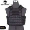 Emersongear Tactical Quick Release Vest Plate Carrier MOLLE Outdoor Protective Gear for Airsoft Paintball Hunting